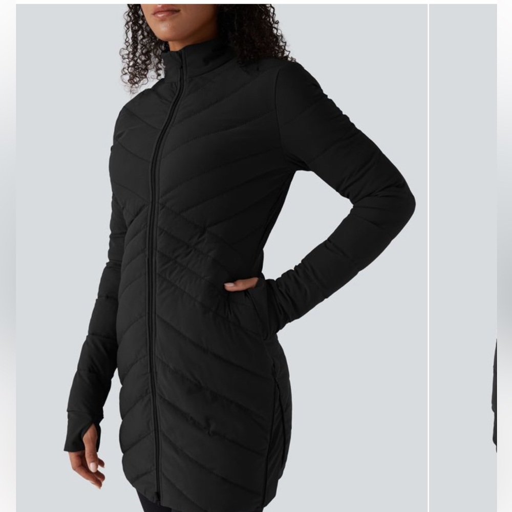 Halara Women's Black Ultra-Stretchy Jacket - Picture 6 of 7